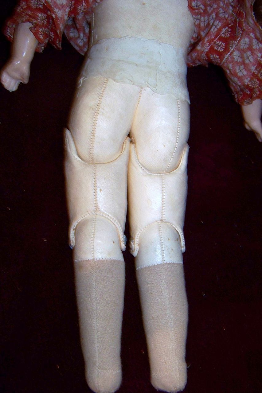 18" Antique Bisque Head Heubach Doll German 18" Antique Bisque Head Heubach Doll German