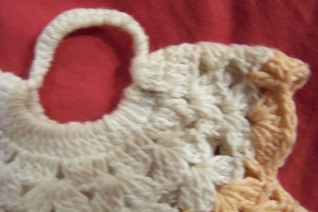 3 Vintage Crochet Dress Pot Holders 3 Vintage Crochet Dress Pot Holders