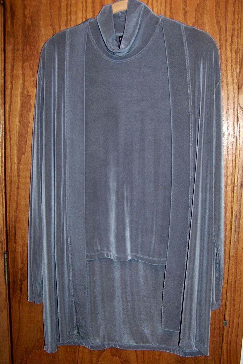 Citiknit 2 Pc Gray Top & Jacket Set Size M Citiknit 2 Pc Gray Top & Jacket Set Size M