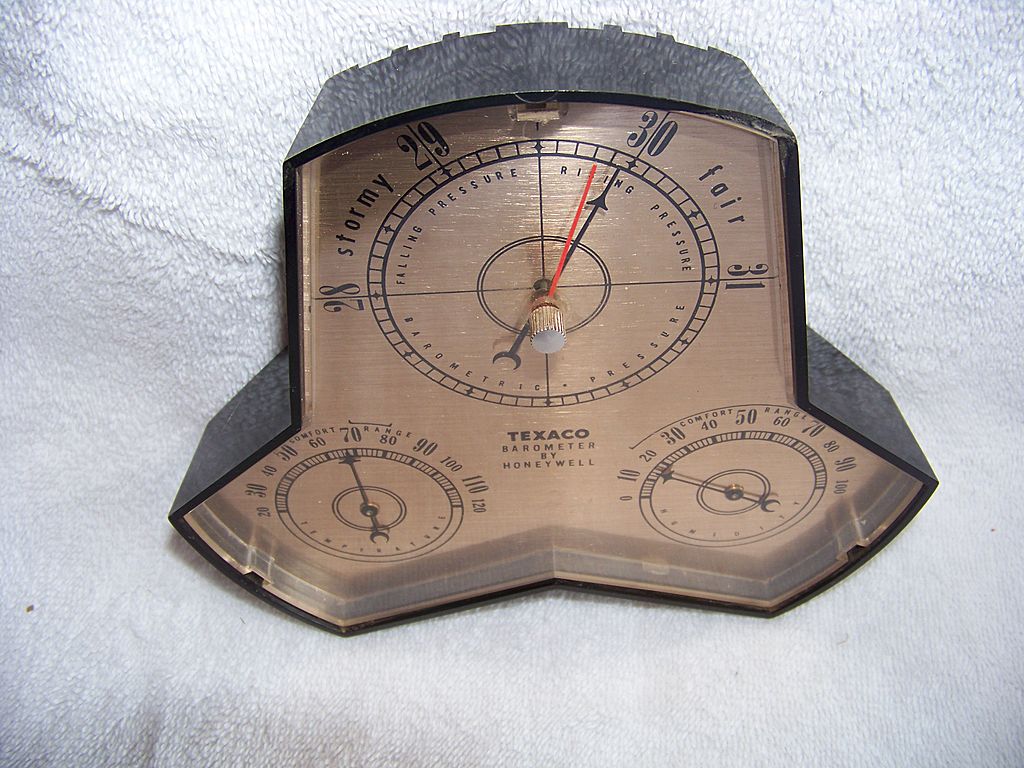 Texaco Barometer By Honeywell Texaco Barometer By Honeywell
