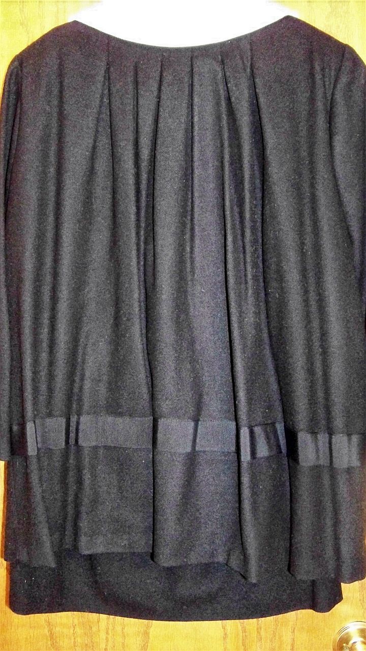 Vintage Coming Attraction Maternity Ware, 2 Piece Wool Suit, Black, S 10 Vintage Coming Attraction Maternity Ware, 2 Piece Wool Suit, Black, S 10