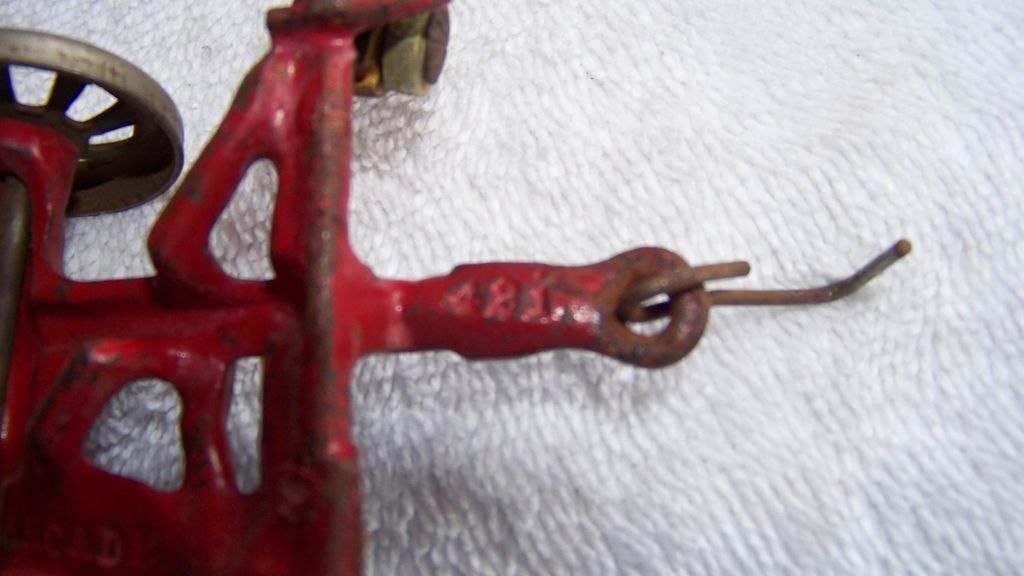 6 Cast Iron Farm Implement Toys, Arcade & Lancaster 6 Cast Iron Farm Implement Toys, Arcade & Lancaster