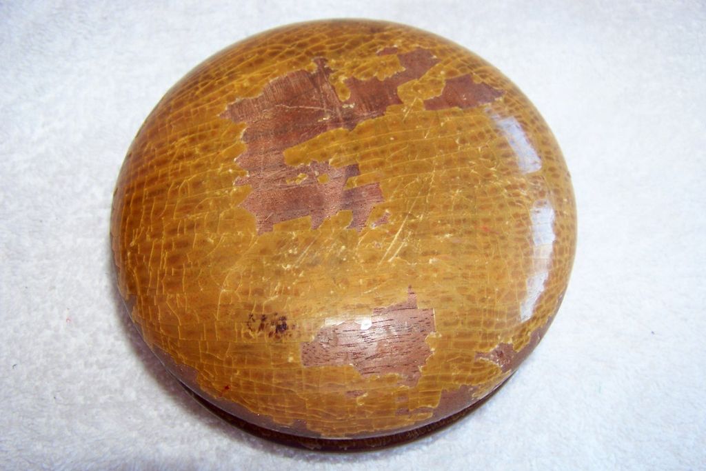 Large Vintage, Unique Wooden Yo Yo, Brown Large Vintage, Unique Wooden Yo Yo, Brown