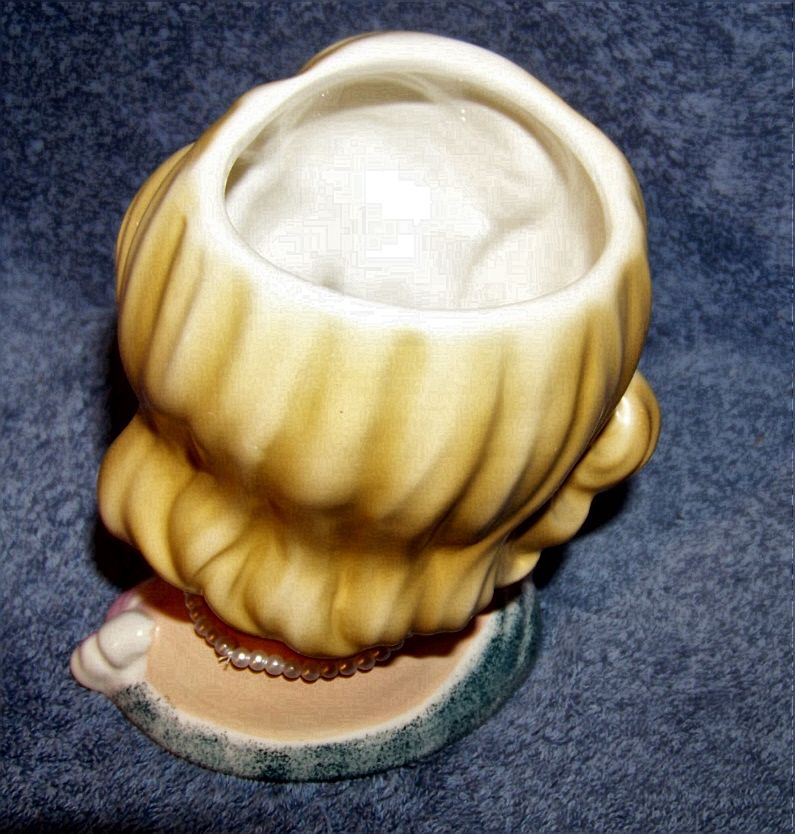 Large, Rubens Ladies Head Vase, #2104 Large, Rubens Ladies Head Vase, #2104