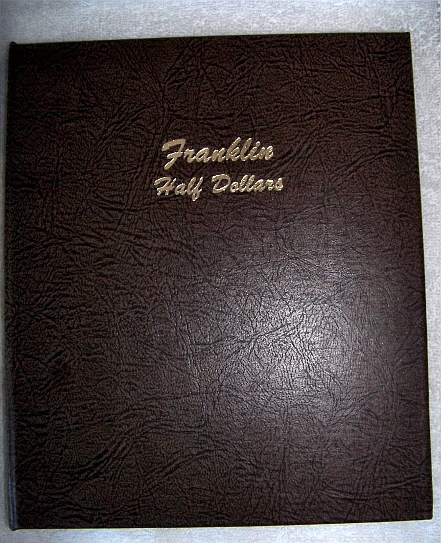 Franklin Silver Half Dollar Complete Set in Book, 1948-1963 Franklin Silver Half Dollar Complete Set in Book, 1948-1963