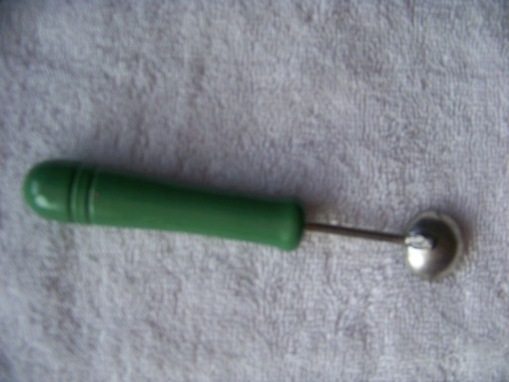 Green Handle Melon Ball Spoon Green Handle Melon Ball Spoon