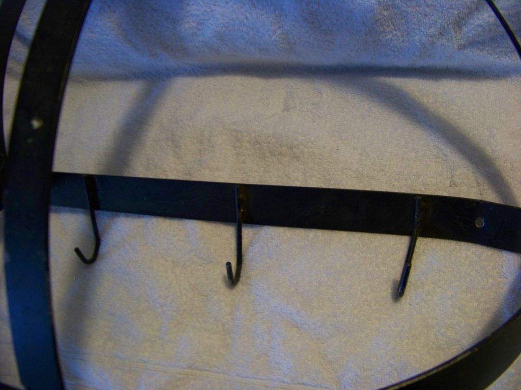Black Wrought Iron Pot Hanger Black Wrought Iron Pot Hanger