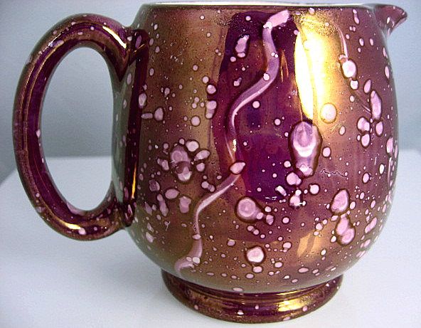 Gray's Pottery Dicken's Das Creamer with Dual Marks Gray's Pottery Dicken's Das Creamer with Dual Marks