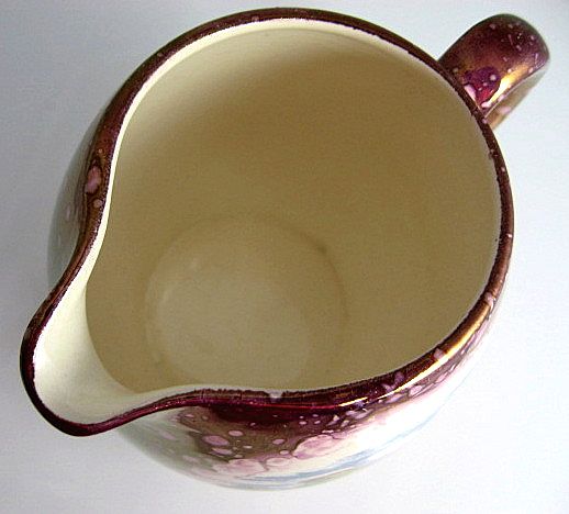 Gray's Pottery Dicken's Das Creamer with Dual Marks Gray's Pottery Dicken's Das Creamer with Dual Marks