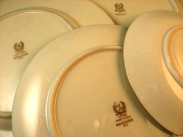 On Layaway-Lenox Mandarin Gold 1917 P-1 Pattern 12-5 Piece Place Setting On Layaway-Lenox Mandarin Gold 1917 P-1 Pattern 12-5 Piece Place Setting