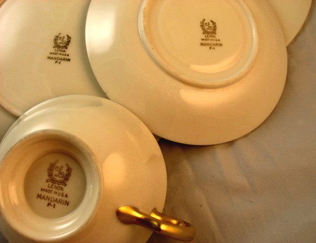 On Layaway-Lenox Mandarin Gold 1917 P-1 Pattern 12-5 Piece Place Setting On Layaway-Lenox Mandarin Gold 1917 P-1 Pattern 12-5 Piece Place Setting