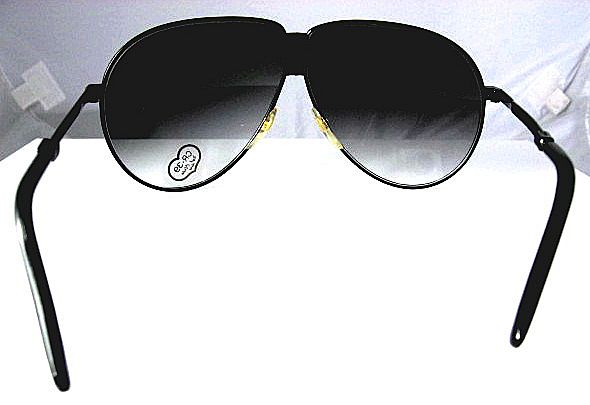 Ferarri Folding Aviator Sunglasses with Leather Zipper Case Ferarri Folding Aviator Sunglasses with Leather Zipper Case