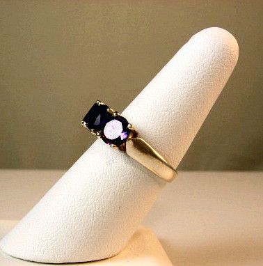 3.50ctw Amethyst Classic Style Sterling Silver Ring 3.50ctw Amethyst Classic Style Sterling Silver Ring