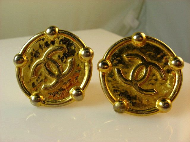 On Hold for Julie-Large Coco Chanel Earrings Number 25 Made in France On Hold for Julie-Large Coco Chanel Earrings Number 25 Made in France