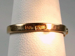 Russian 3.70ct 14K Gold Lab Grown Purple Sapphire Ring Russian 3.70ct 14K Gold Lab Grown Purple Sapphire Ring