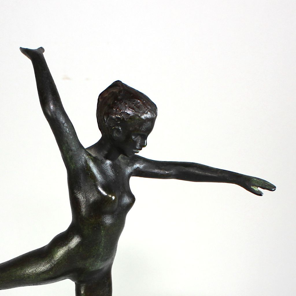 Joseph Brown (1909 -1985)bronze sculpture of a dancing ballerina, signed & numbered Joseph Brown (1909 -1985)bronze sculpture of a dancing ballerina, signed & numbered