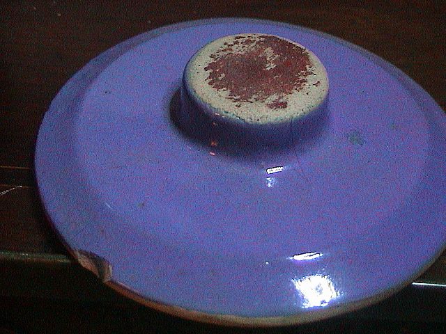 Vintage Blue Bean Pot Vintage Blue Bean Pot
