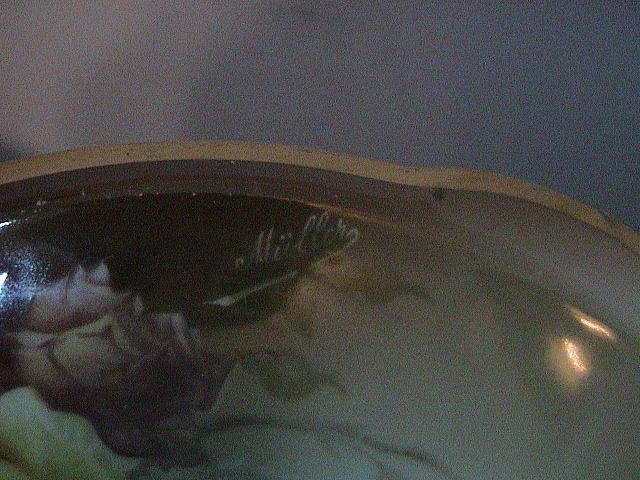 4 Berrie Dishes Thomas Sevres Bavaria - Artist signed 4 Berrie Dishes Thomas Sevres Bavaria - Artist signed