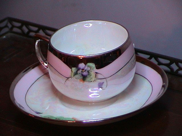 Nice Vintage Cup and Saucer - Jorgensen Nice Vintage Cup and Saucer - Jorgensen