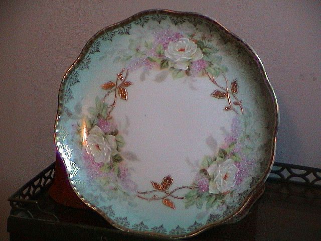 Pair of 2 Beautiful Vintage Floral Dishes Pair of 2 Beautiful Vintage Floral Dishes