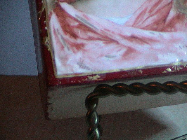 Fabulous Hand Painted, Signed Maiden Antique Vase Fabulous Hand Painted, Signed Maiden Antique Vase
