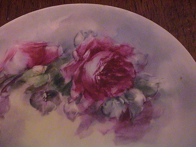 Beautiful Hand Painted Bavarian Plate Beautiful Hand Painted Bavarian Plate
