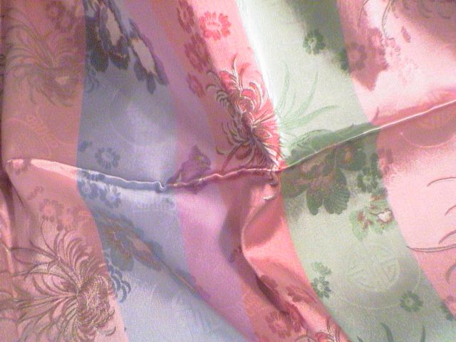 Vintage Chinese Silk Yardage Vintage Chinese Silk Yardage