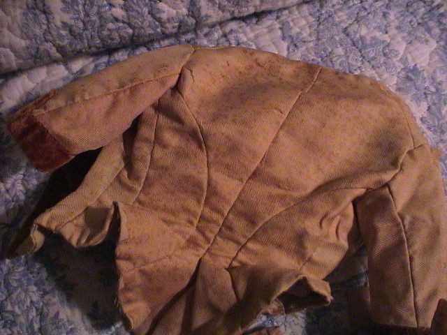 Antique Doll Jacket and Skirt Outfit 1880's Antique Doll Jacket and Skirt Outfit 1880's