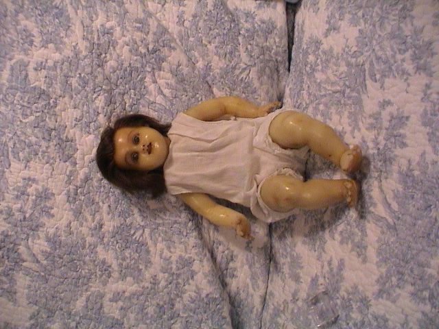 Antique Poured Wax Child Saint Antique Poured Wax Child Saint