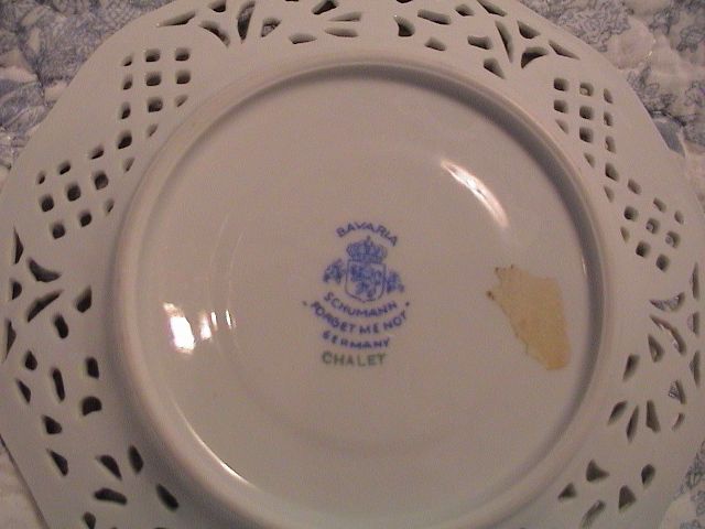 Schumann For-Get-Me-Not Cup and Saucer Schumann For-Get-Me-Not Cup and Saucer