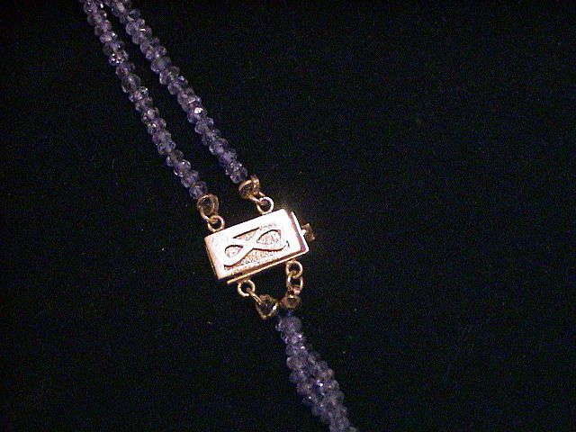 Artisan 14k, Tanzanite, and Raw Diamond Necklace 18" Artisan 14k, Tanzanite, and Raw Diamond Necklace 18"