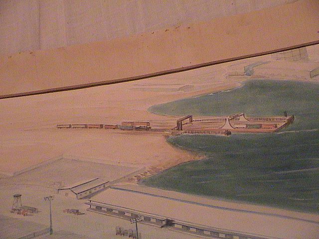 Watercolor Painting of a Port & Ships by DS Holler Watercolor Painting of a Port & Ships by DS Holler