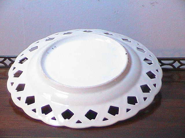 Vintage Lacework Plate Unmarked Vintage Lacework Plate Unmarked
