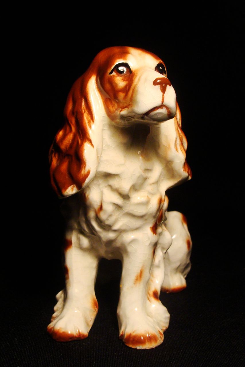 Vintage Japan English Springer Spaniel Figurine Vintage Japan English Springer Spaniel Figurine