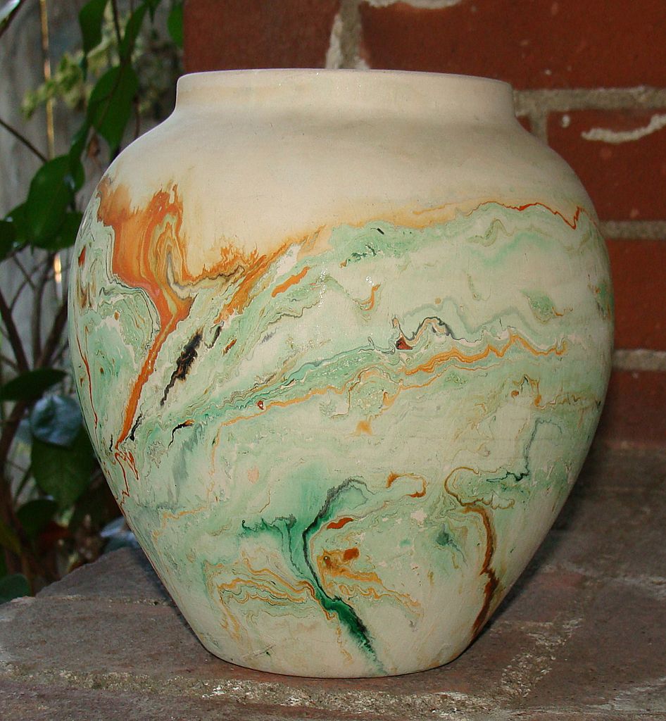 Nemadji Pottery Large Vase Nemadji Pottery Large Vase