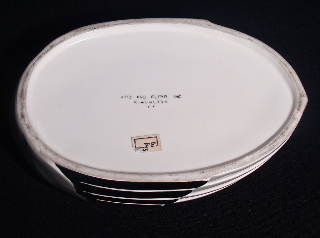 Vintage Fitz and Floyd Crane Bird Candy Dish Vintage Fitz and Floyd Crane Bird Candy Dish