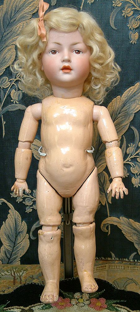 14" Extremely Rare Hertel & Schwabb 140 Character Toddler With Extremely Expressive Face! 14" Extremely Rare Hertel & Schwabb 140 Character Toddler With Extremely Expressive Face!