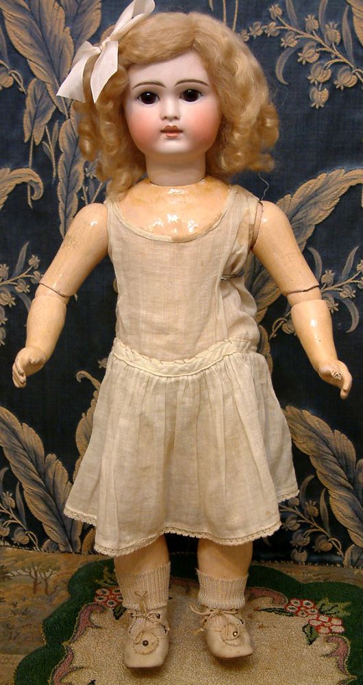 Marvelously PERFECT 18" Belton All Antique (Except Wig) German Child Doll RESEMBLES STEINER! Marvelously PERFECT 18" Belton All Antique (Except Wig) German Child Doll RESEMBLES STEINER!