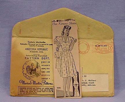 Frock With Kimono Sleeves Pattern, Size 18 Frock With Kimono Sleeves Pattern, Size 18