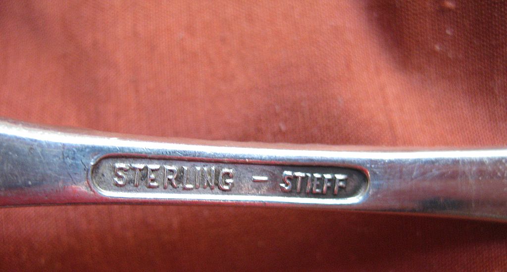 Stieff Sterling Silver Small Ladle in the Stieff Rose Pattern Stieff Sterling Silver Small Ladle in the Stieff Rose Pattern