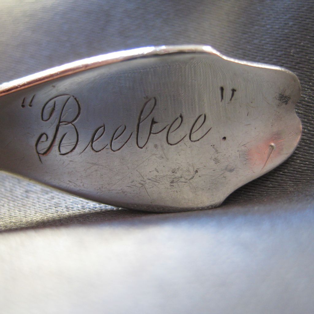 Sterling Silver ABC Baby Fork by Watson Company Sterling Silver ABC Baby Fork by Watson Company