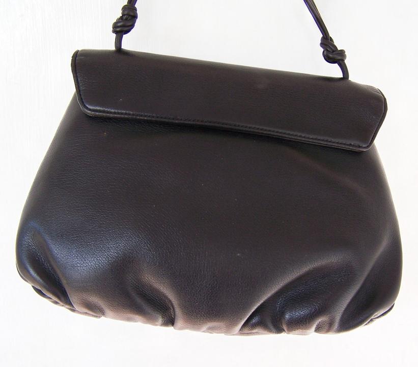 Black Koret Shoulder Bag Lined in Lipstick Red Mint! Black Koret Shoulder Bag Lined in Lipstick Red Mint!