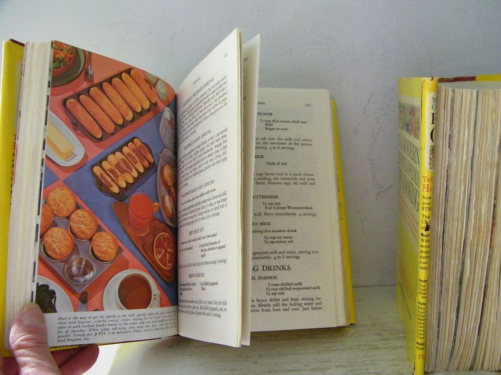 SCARCE! Meta Given's 2 Volume Cookbooks Hardback W' Dust Jackets SCARCE! Meta Given's 2 Volume Cookbooks Hardback W' Dust Jackets