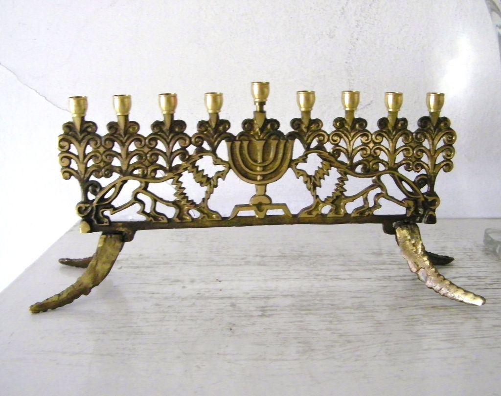 9 Branch Hanukkah Menorah 9 Branch Hanukkah Menorah