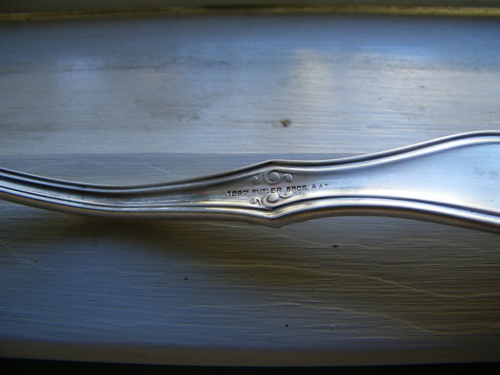 1897 Butler Bros. Silverplate Ladle .... Berlin 1889 1897 Butler Bros. Silverplate Ladle .... Berlin 1889