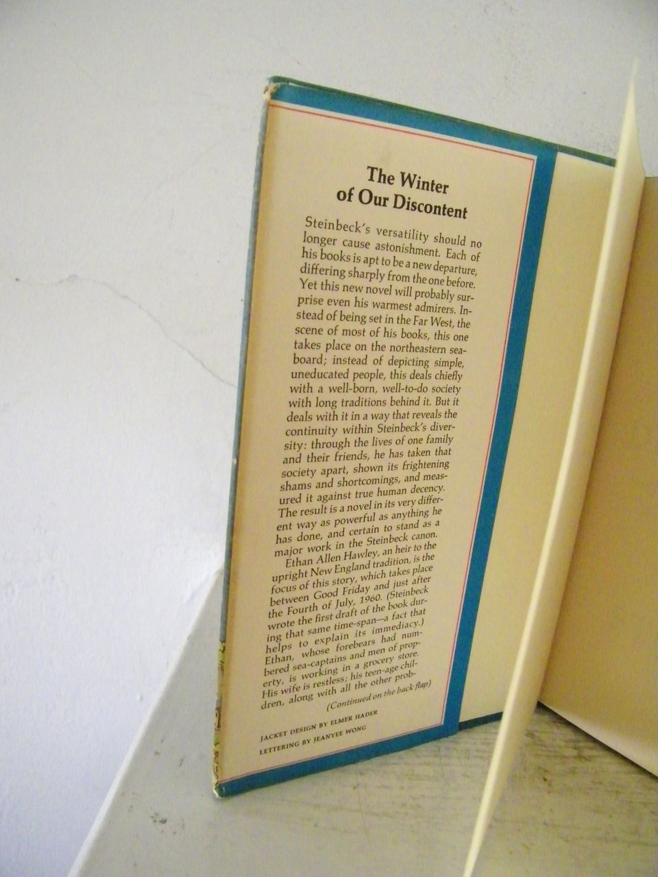 The Winter of Our Discontent John Steinbeck The Winter of Our Discontent John Steinbeck