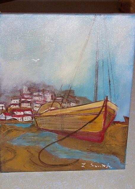 Signed 8x10 Original Oil Painting - Nautical California Signed 8x10 Original Oil Painting - Nautical California