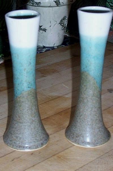 Boyne Pottery Irish Candlesticks Candle Holders Boyne Pottery Irish Candlesticks Candle Holders