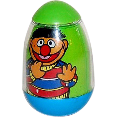 1982 Hasbro ~ Sesame Street Ernie Weeble 1982 Hasbro ~ Sesame Street Ernie Weeble