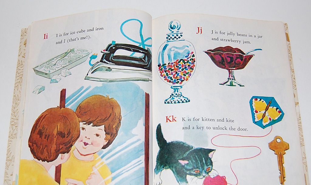 1978 ABC Around the House ~ A Little Golden Book 1978 ABC Around the House ~ A Little Golden Book
